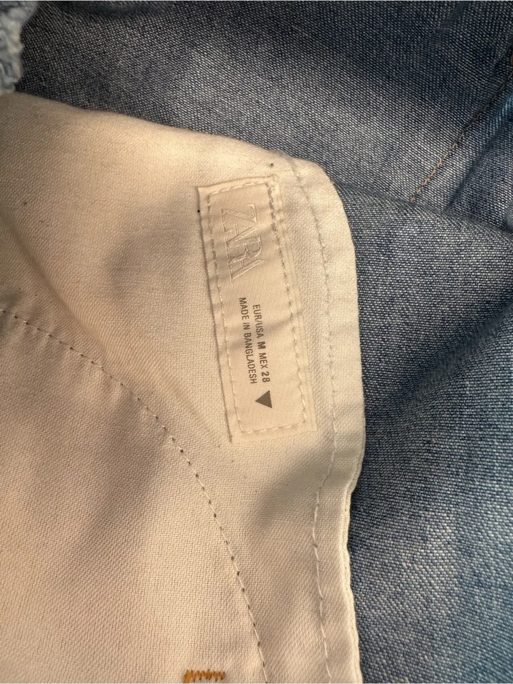 Zara drawstring mini skirt